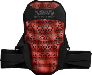 CE Level 2 Rated Back Protector Insert for Adjustable Spine Pad with Straps