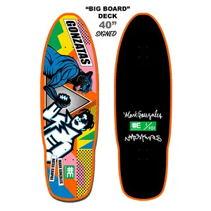 Gonzatas 40" "BIGBOARD" Autographed Skateboard Deck (LIMITED OFFER)