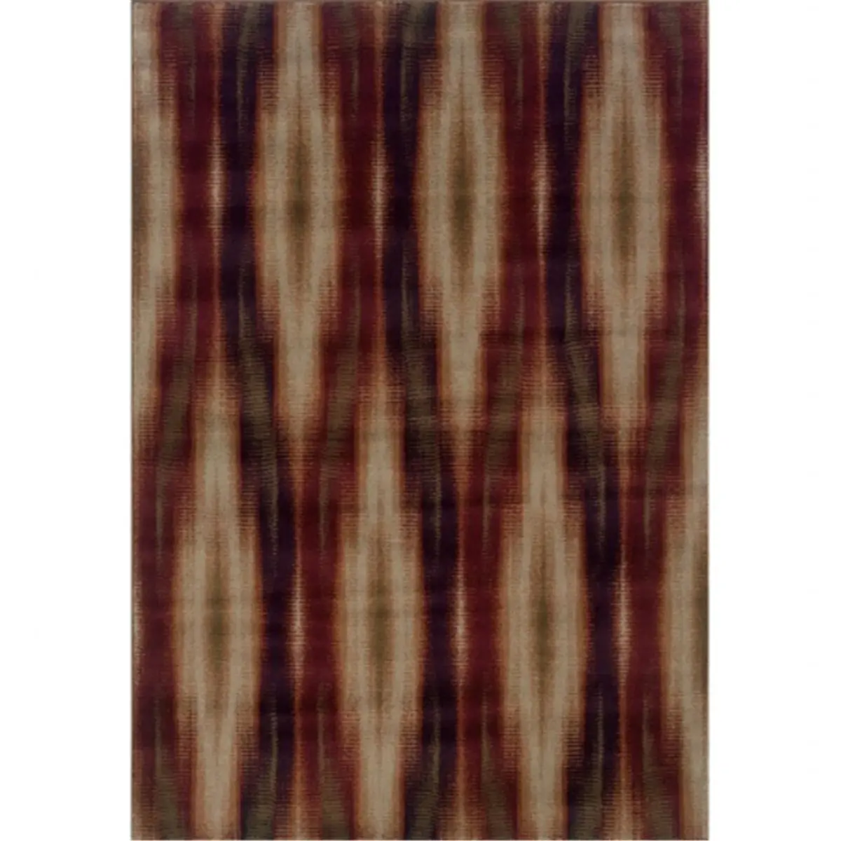 Oriental Weavers Adrienne 4193B 10x13 Indoor Adrienne Tribal Rug - 9ft10in x 12ft9in Rectangle, Stone/Red Polypropylene, Warm Inviting Feeling Versatile Design Element