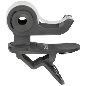 Scotch  0.75 x 350 in. Clip Tape Dispenser with 1 Roll of Tape, Black