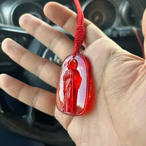 Res San Judas cord necklace