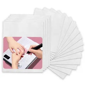 200 Disposable Nail Dust Collector Filter Paper Sheets for Nail Vacuum Cleaner, Nail Dust Collector, Nail Salon Technician Nail Accessories