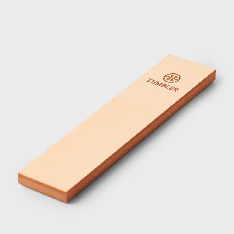 Tumbler Companion Strop Knife Sharpener - Kitchen Tool for Blade Sharpening, Edge Polishing and Kitchen Knife Maintenance