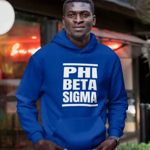 Phi Beta Sigma Hoodie. Phi Beta Sigma 1914 Apparel. Sigmas, Men of Sigma, Go Mab.