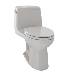 Toto MS854114EL-12 Eco UltraMax Elongated 1.28 GPF ADA Compliant Toilet, Sedona Beige