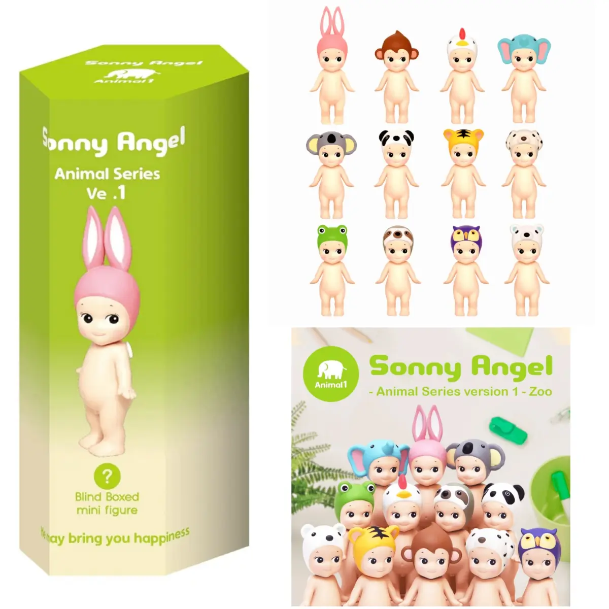 Sonny Angel Animal Series Ver.1 Sealed Blind Box Adorable Doll Kids Girls Gift Sonny Angel Animal Series Ver.1 Sealed Blind Box Adorable Doll Kids Girls Gift