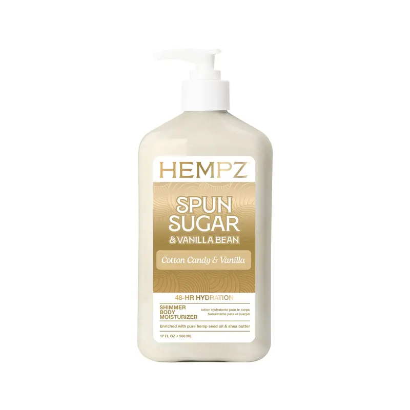 Spun Sugar & Vanilla Bean Moisturizing Body Lotion with Shimmer