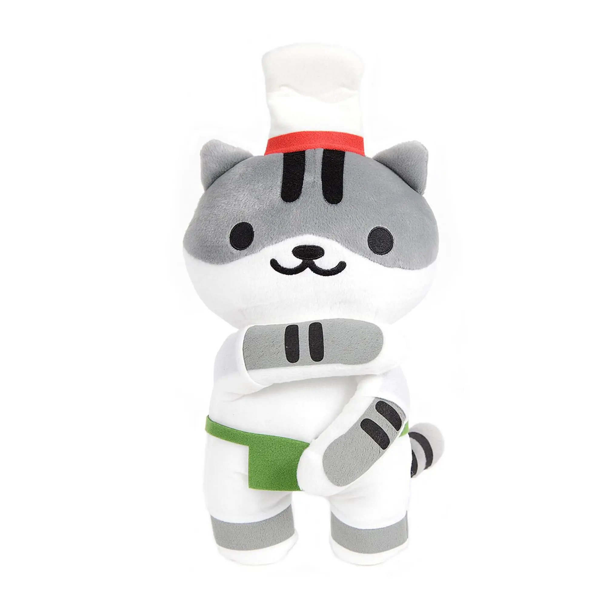 Neko Atsume: Kitty Collector 12" Guy Furry Stuffed Toy, Cute Stuffies, Soft Animal, Stuffed Collectibles, Soft Stuffed Animal