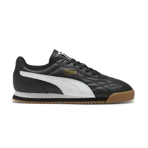 PUMA Mens Roma Anniversario Lace Up Sneakers Shoes Casual - Black