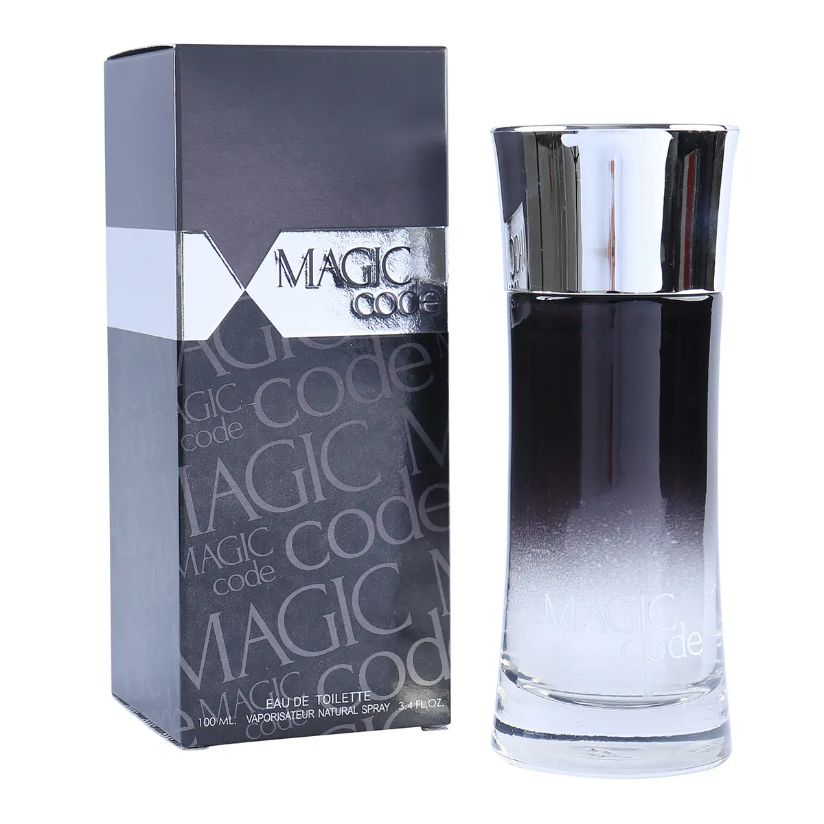 Magic Code Eau De Toilette Natural Spray Cologne for Men 100ml/3.4fl.oz. - Fragrance for Men Magic Code Eau De Toilette Natural Spray Cologne for Men 100ml/3.4fl.oz. - Fragrance for Men
