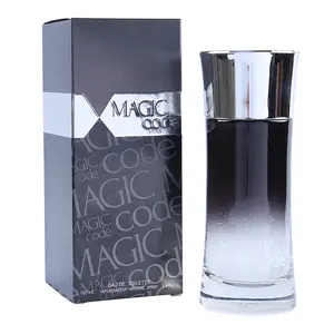 Magic Code Eau De Toilette Natural Spray Cologne for Men 100ml/3.4fl.oz. - Fragrance for Men - Single Item Pack Type