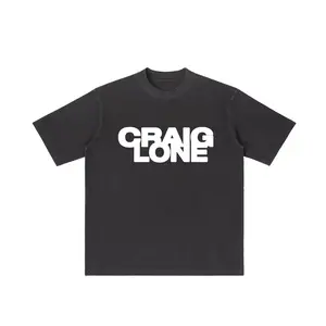 Craig Lone Vintage Wash Drop Shoulder T-shirt