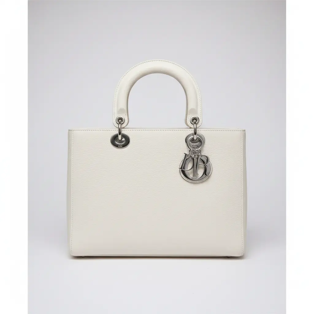 Pre-owned Dior Leather Shoulder Bags Christian Diorissimo Tote Bag