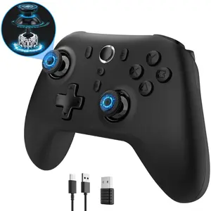 C6  PC Controller,   Controller- 1000Hz Polling Rate- Hall Effect Joystick for Windows PC,  ,  2, Steam Deck, Android TV/Mobile, iOS,  & Vibration Turbo