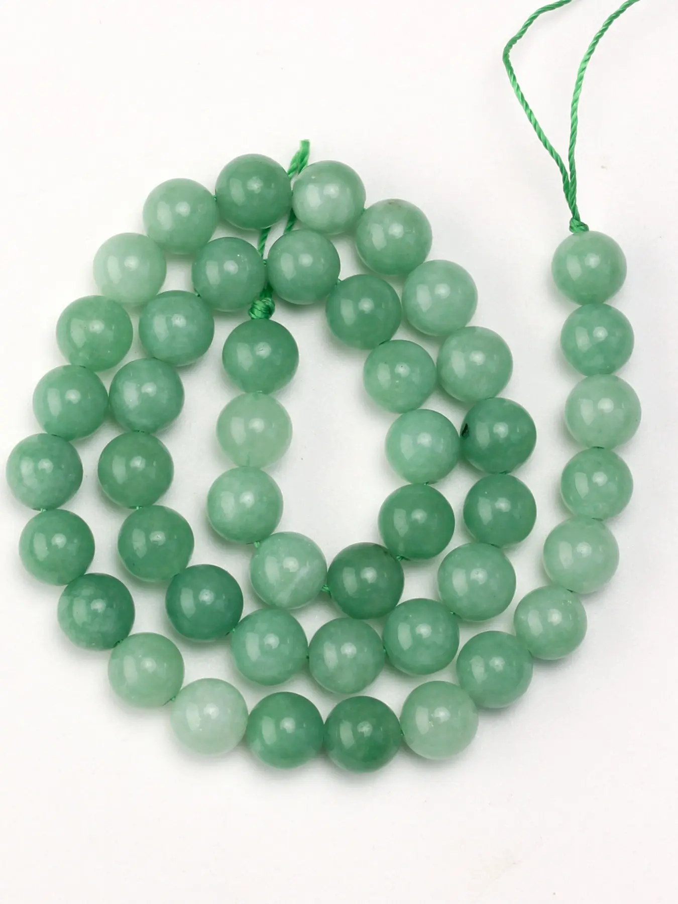 Boho DIY Jade Beads Set, Bead Assortment, Boho Style Beaded DIY Beading Accessories, Diy Jewelry Making, 4/6/8/10mm 15" Strands for Bracelets Necklaces Earrings, Ideal for DIY Jewelry Makers & Crafters