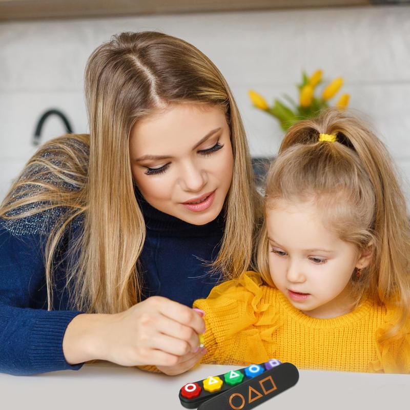 🎉【Gonggi Game Set】With Lid for Easy Storage & Carry | Fillable Pieces for Adjustable Weight | Squid Gonggi Korean Game | Perfect Party Game & Gift!
