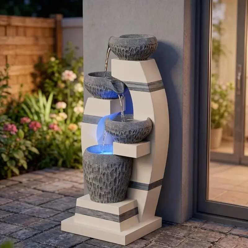 AquaZen LED Water Fountain