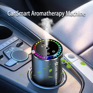 car bracket 365 Days Fragrance TONDOZEN Smart Car Diffuser - USB Plug-in Mini Humidifier Essential Oil Diffuser For Car - Adjustable Concentration, Auto On/Off, Built-in Battery