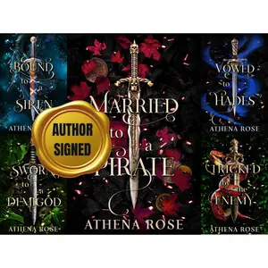 Athena Rose: Romancing the Seas: Five Book Bundle - Special Edition Author Signed Paperbacks with Character Art, Featuring Foil Lettering Design