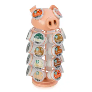 Carousel Keurig Coffee Pod Holder – “Pig”