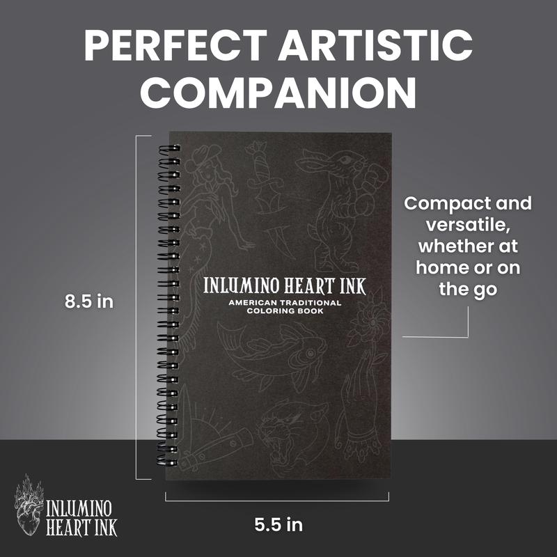 American Traditional Coloring Book