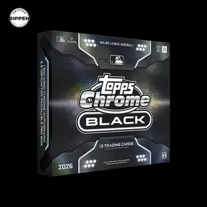 2026 Topps Chrome Black Baseball Hobby Box - Topps Baseball Cards