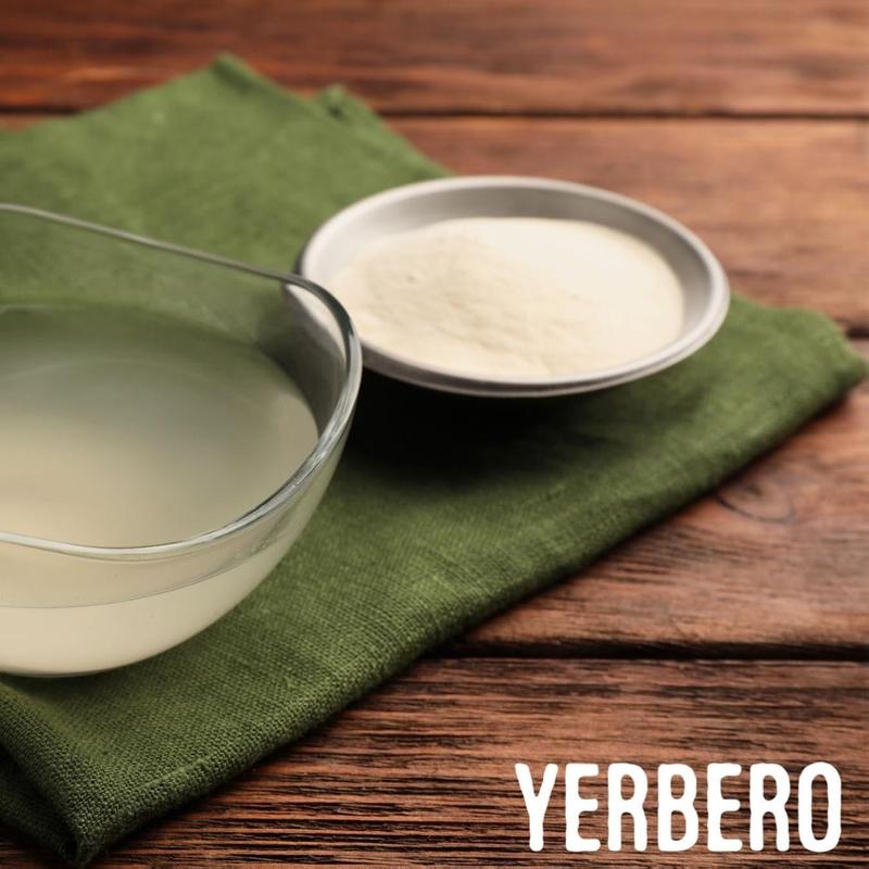 Yerbero - Premium Unflavored 300° Bloom Beef Gelatin Powder 4oz (114g) | Thickening Agent | Grenetina en Polvo Sin Sabor | Swiftly Solidifies, Stabilizes, and Enhances for Culinary & Baking Endeavors.