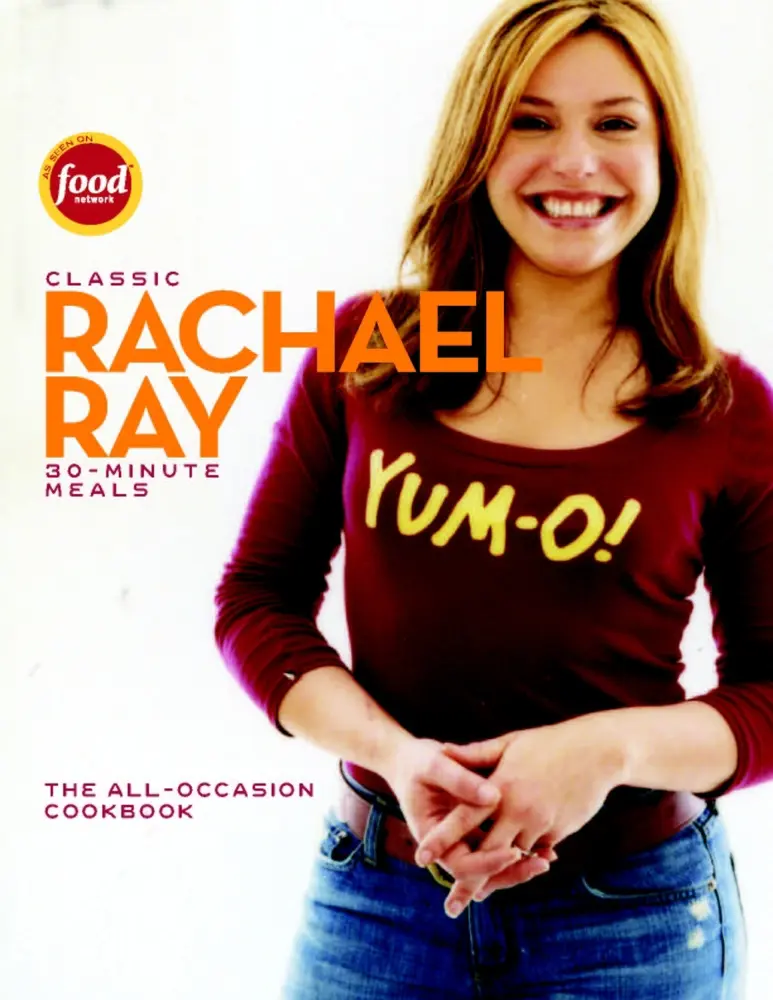 Used Hard Cover Book - Classic 30-Minute Meals: The All-Occasion Home Cooking Cookbook by Rachael Ray, Easy Prep Meal Plans, 2.54 lbs (English)