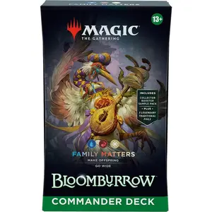 Magic: The Gathering - Family Matters Bloomburrow Commander Deck
