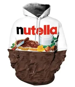 Nutella Fashion Hoodies Plus Size S-7XL