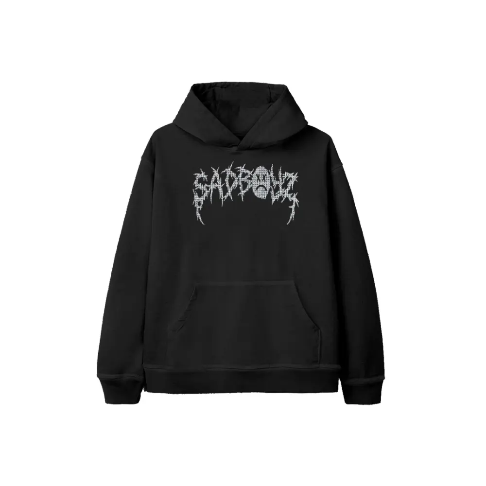 Junior H Sad Boyz Shirt, T-Shirt, Hoodie & Sweatshirt – Sad Boyz Logo in Barbed Wire Graphic Design, Premium Cotton, Unisex Fit for Men and Women, Unique Gift for Junior H Music Lovers
