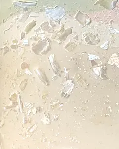 pink abalone infused clay