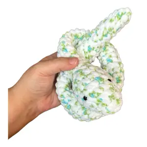 DIY Crochet Snake Kit | Beginner Friendly Plush Craft Kit | Choose Color | Long Plush DIY | Includes Yarn & Tools + Live Tutorial