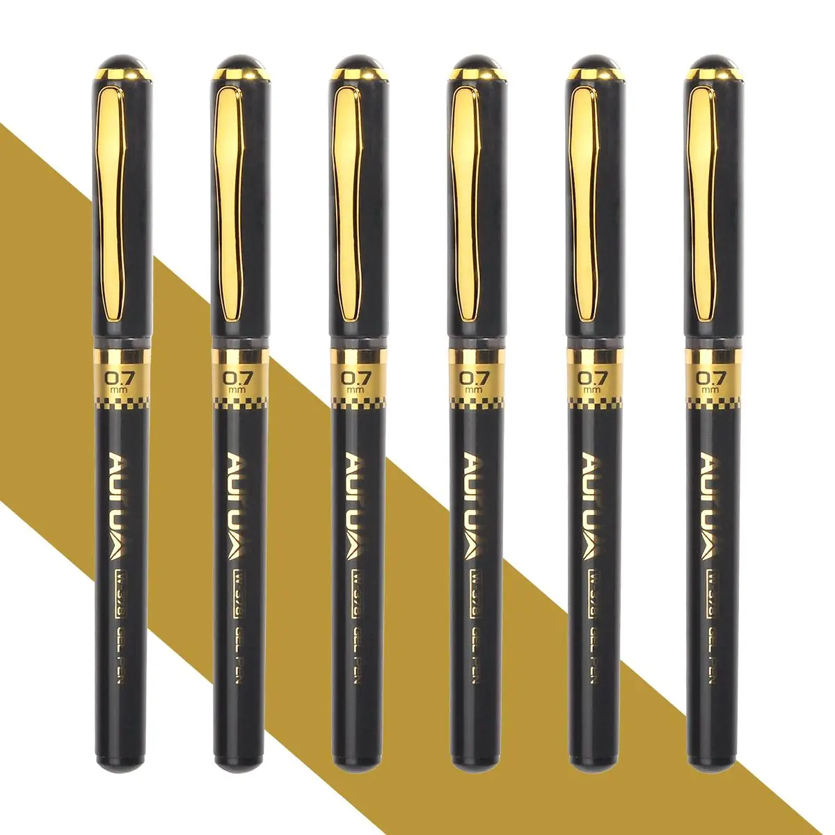 Signature Pen, 6/12pcs Quick Drying Signature Pen, Smooth Writing Pen, Specialty Pen, Ballpoint Pen Set, Office Stationery & Supplies for Home School Office, Quick Dry Pens