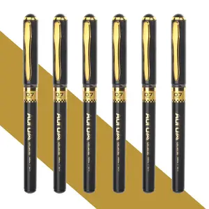 Signature Pen, 6/12pcs Quick Drying Signature Pen, Smooth Writing Pen, Specialty Pen, Ballpoint Pen Set, Office Stationery & Supplies for Home School Office, Quick Dry Pens