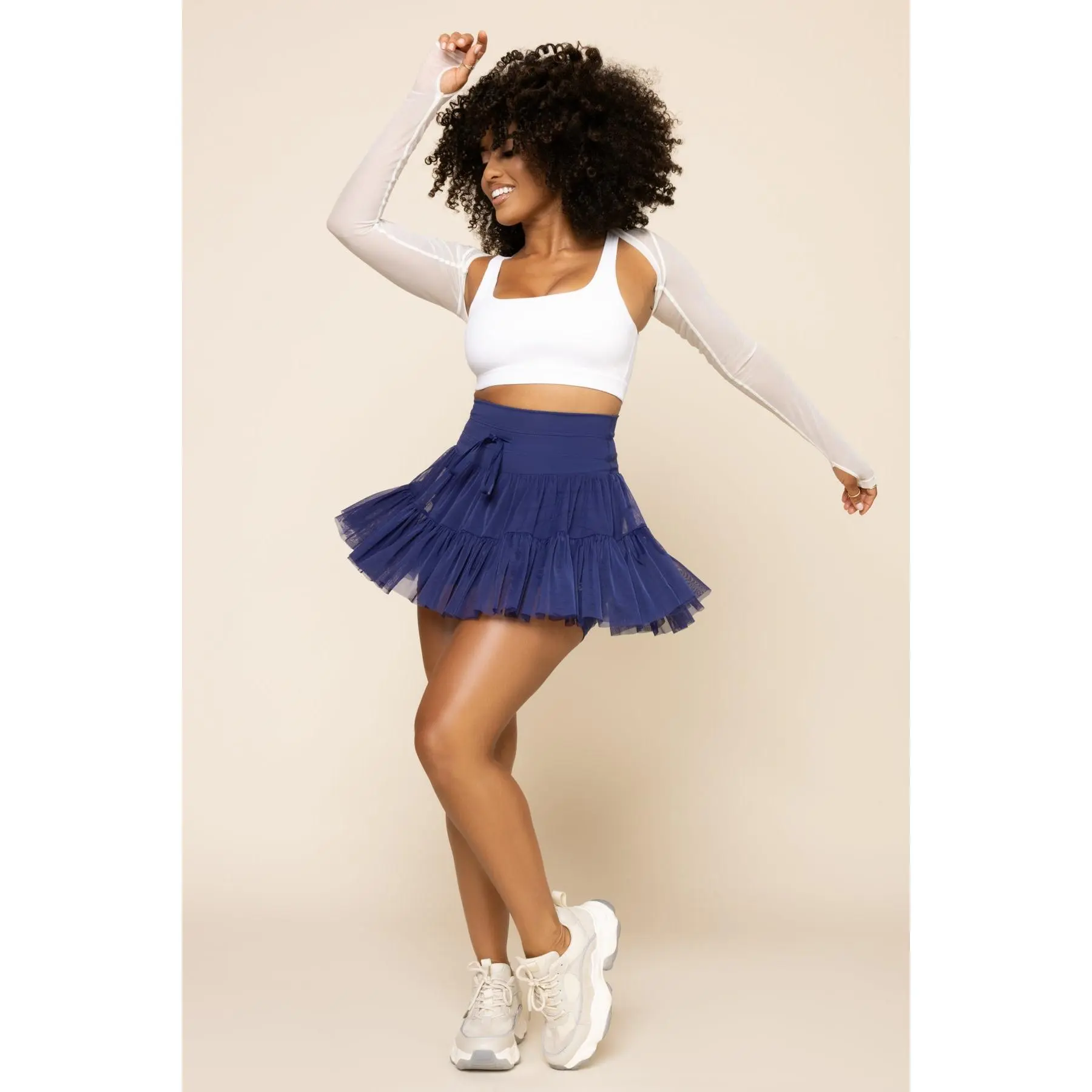 Pirouette Skort - Sapphire Pirouette Skort - Sapphire