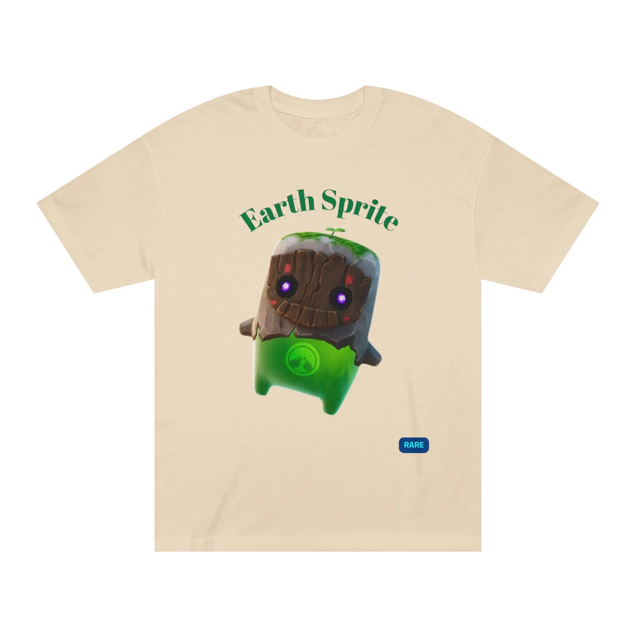 Unisex Classic Earth Sprite Tee, Apparel, Solid, Shortsleeve, Breathable