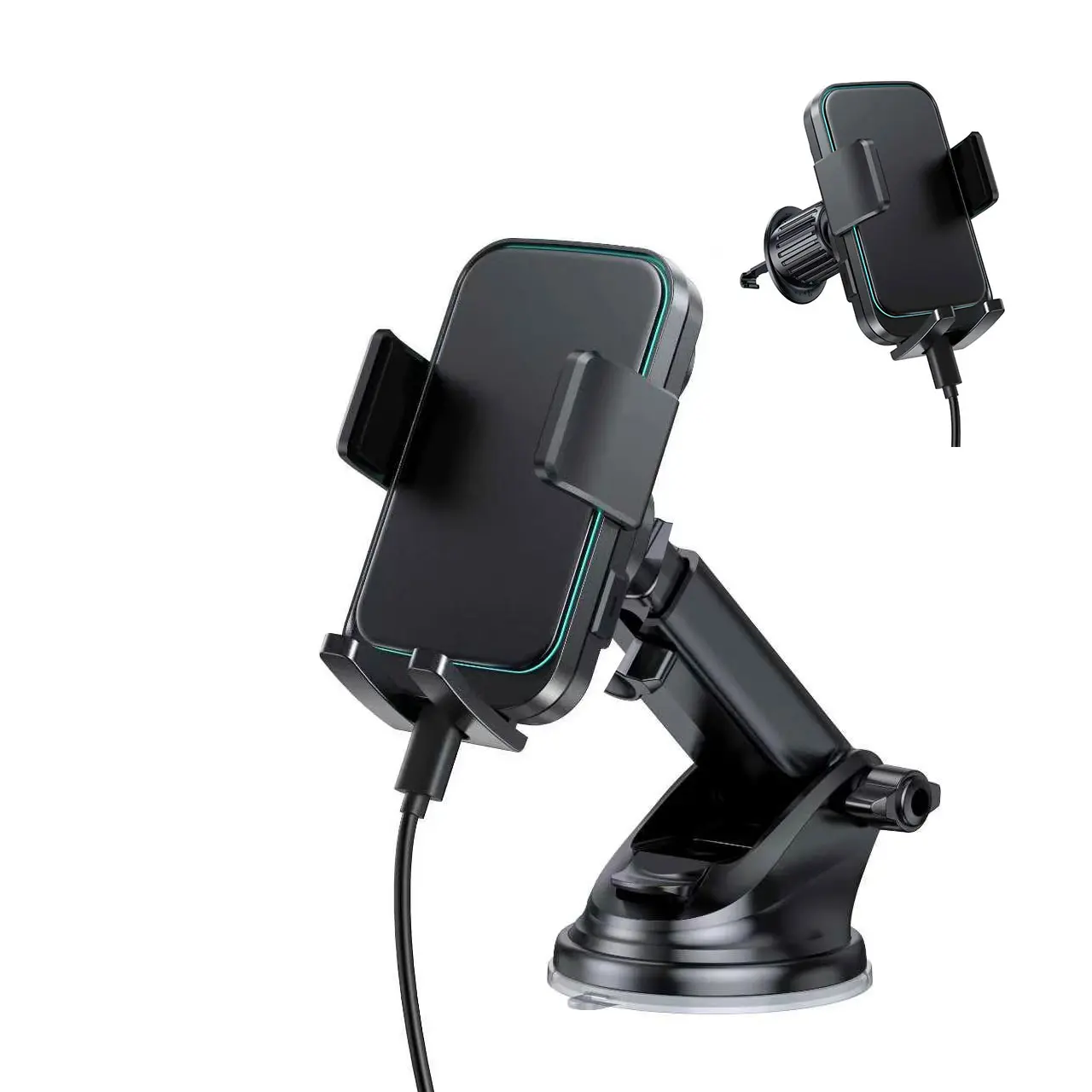 Wireless Car Charger, 15W Fast Charging Auto Clamping Car Charger Phone Mount Phone Holder For 15 14 13 12 11 Pro Max Xs, S24 S23 S22 S21, S20, S10+ Fathers Day Gift For Mom Dad