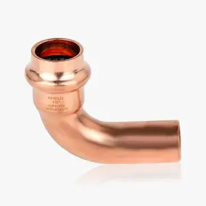 4" Press Copper 90° Street Elbow (Lead Free)