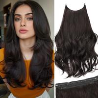 20inch Layered Dark Brown