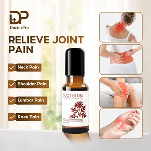 DoctorPro Joint Massage Essential Oil for Neck, Shoulder, Waist, Legs & Hands – Natural Herbal Blend with Ginger & Myrrh, Easy Roll-On for Daily Body Care