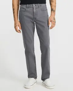 Express Slim Dark Gray Wash Stretch Jeans