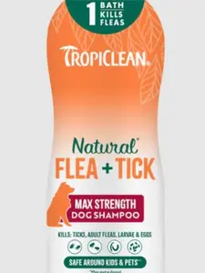 TROPICLEAN  NATURAL FLEA & TICK