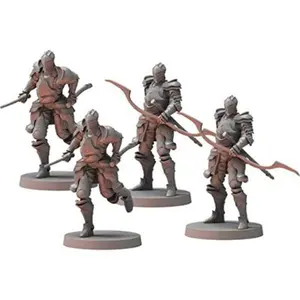 212 MAIN Steamforged Games STEDS-RPG009 DS Mini Hollow Figurine Set - Alonne Knights Decor Statue Set with Storage Box, Home Decor Mini Figurines