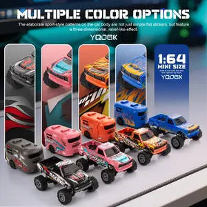 1:64 Vintage Alloy Remote Control Car |   Classic design, sturdy casing |   3 speeds and LED |   5 colors USB charging gift Interactive Puppy