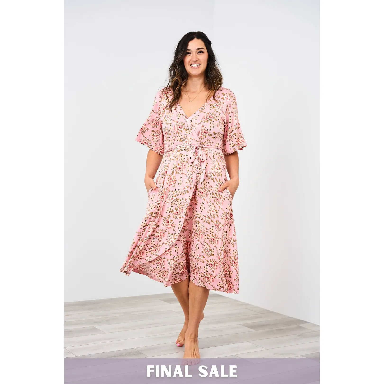 mexican embroidered dress maternity Diana Floral Embroidered Mexican Dress- Vestido Mexicano Bordado