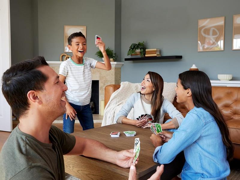 UNO Color & Number Matching Card Game for 2-10 Players