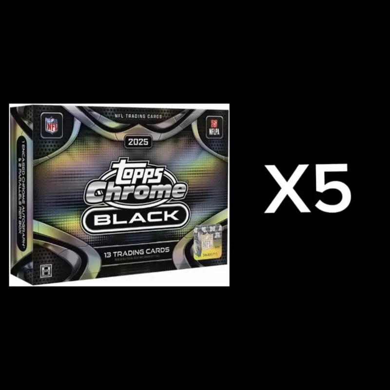 2025 Topps Chrome Black Hobby(5) break #432