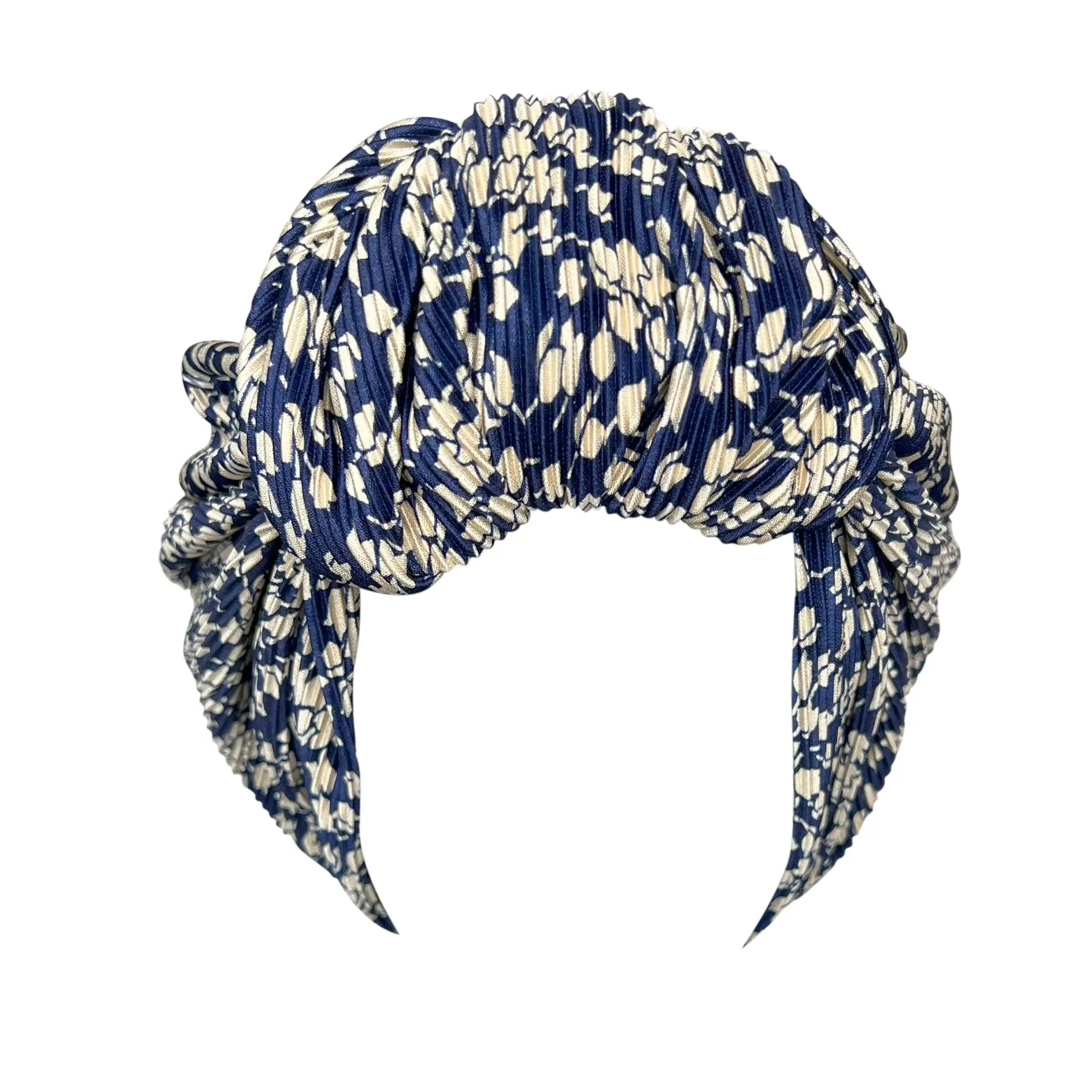 Pleated Knot Turban