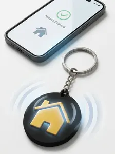 NFC Home Keychain – Smart Contact & Property Sharing Tag